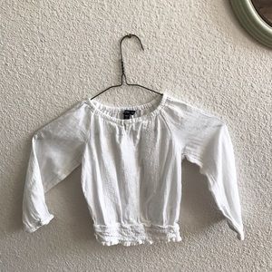 Beachy Cotton Off Shoulder shirt